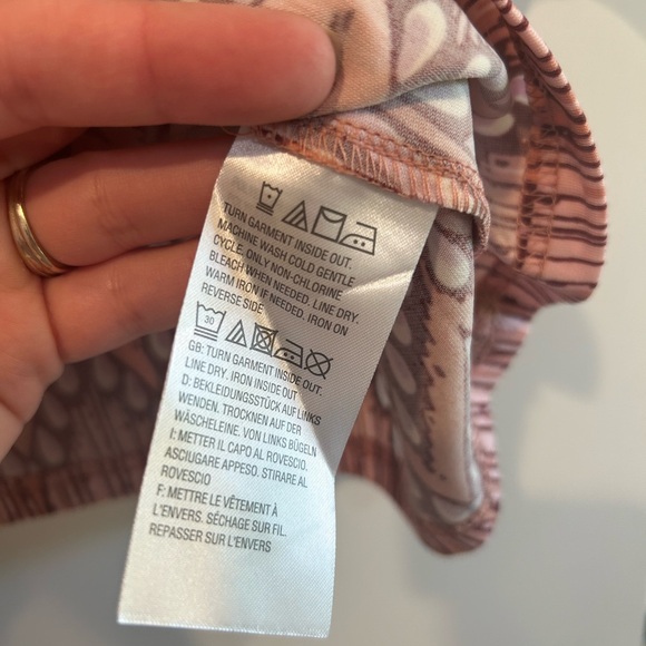 Bob Mackie Wearable Art Shirt Top Women Size 1X QVC Flare Sleeve Boho Blouse - Picture 6 of 11